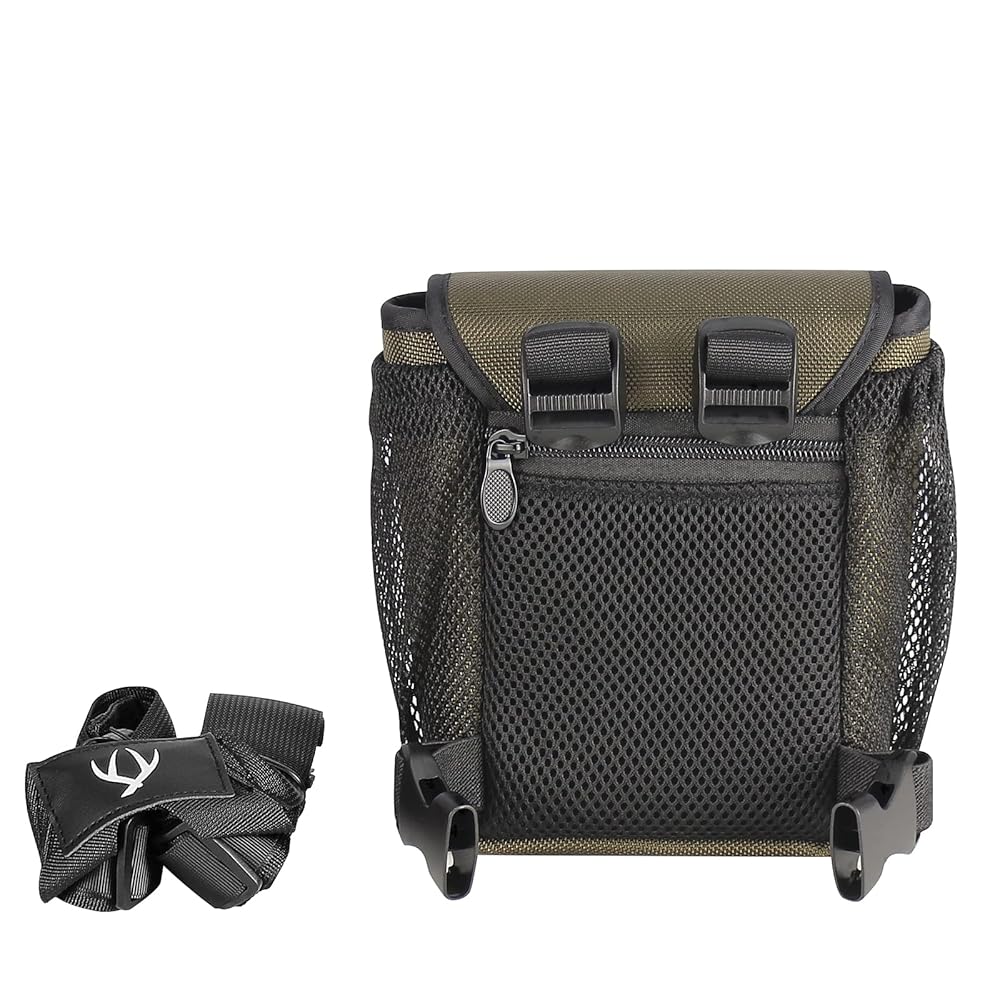 Custodia Per Binocolo SOLOMARK - Cinghie Regolabili, Tasca Smartphone, Ideale Per Trekking E Outdoor - Foto 3