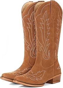 Fioralie Western Cowgirl Boots