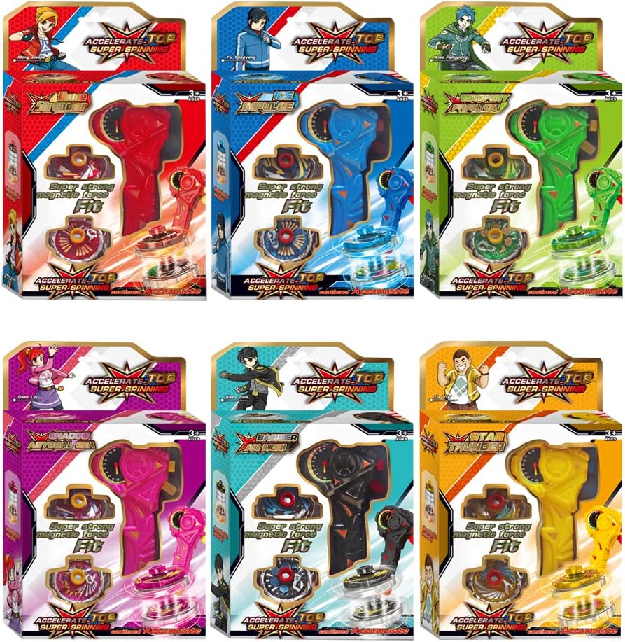 Accelerate Top Super Strong Magnetic force fit Toy for Kids - Assorted Color