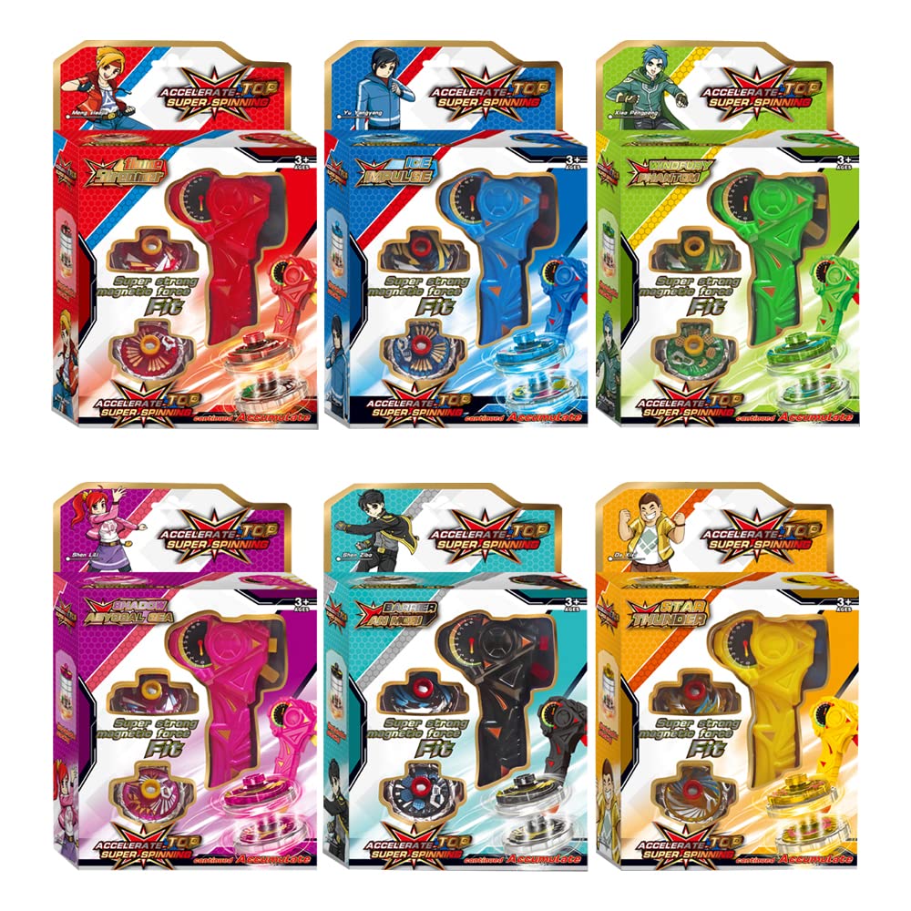 Accelerate Top Super Strong Magnetic force fit Toy for Kids - Assorted Color