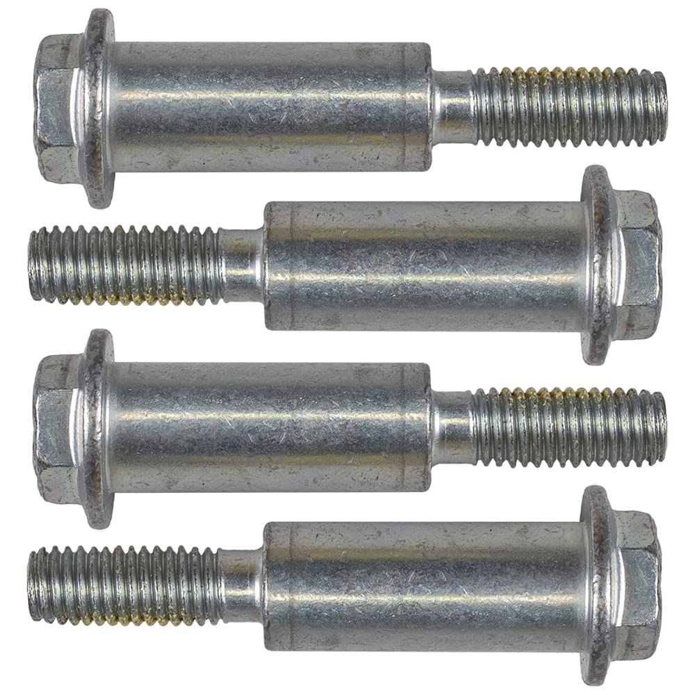 John Deere M110801 Wheel Axle Screw 4-Pack inch Deck Cast JX85 JX75 JE75 JA65 21 14SZ M77181 (4-Pack)