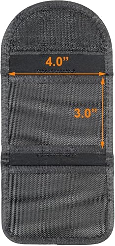 Miniatura 4 de TAFTACFR Bolsa de doble guante de policía bombero, EMS EMT, paramédico, médico, guantes desechables para cinturón de servicio de 2 y 2.25 pulgadas