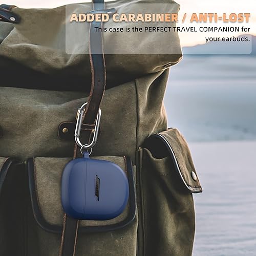 Miniatura 26 de Funda para auriculares Bose QuietComfort II (2022) y nueva funda Bose QuietComfort Ultra (2023), funda protectora de silicona WOFRO para auriculares