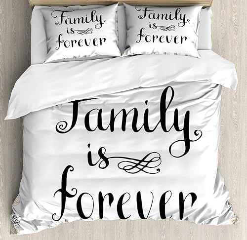 Miniatura 44 de Ambesonne Jukebox Duvet Cover Set, Digital Retro Print Party Themed Old Antique Music Radio, Decorative 3 Piece Bedding Set with 2 Pillow Shams,