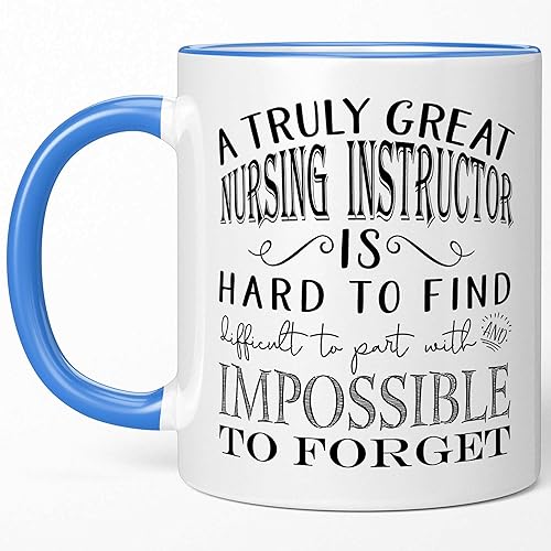 Miniatura 3 de Sweet & Salty Regalos para instructores clínicos  A Truly Great Nursing Instructor is Hard to Find - Taza de café, el mejor regalo de jubilación