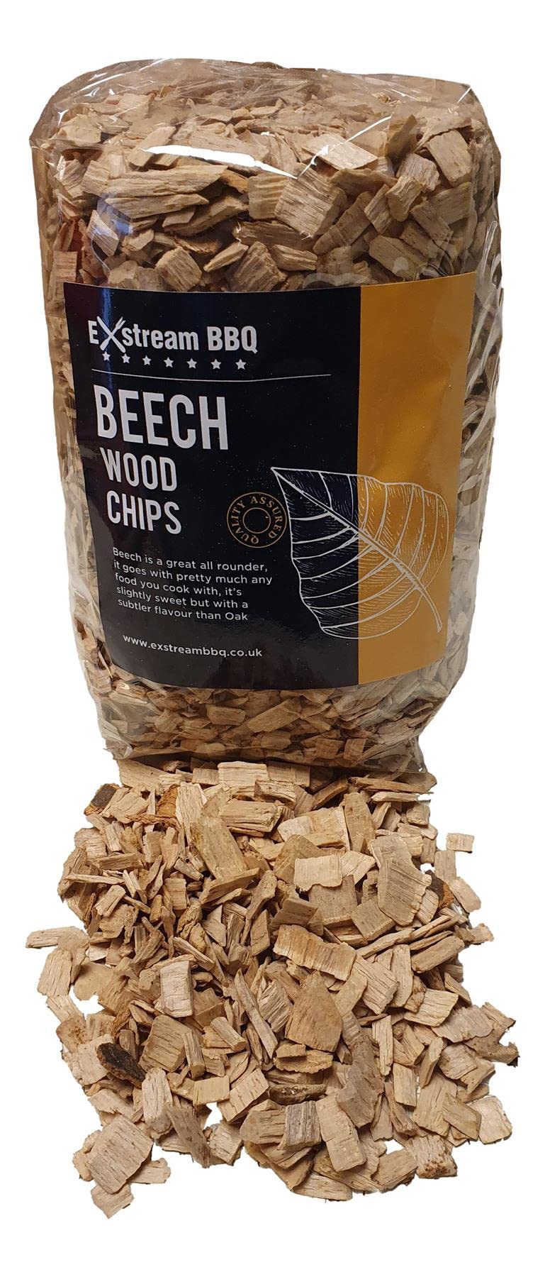 BBQ Barbecue Smoking Wood Chips *Over 16 Great Flavours in 1, 5 & 10 Litres* (Beech 1 Litre)