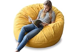 YuppieLife Bean Bag Chair Cover - Big and Durable