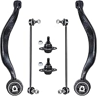 Vista 149 de Detroit Axle - Kit de extremo delantero para Chrysler 300 Dodge Charge 2011-2018 Challenger, 2 brazos de control traseros inferiores, 2 barras