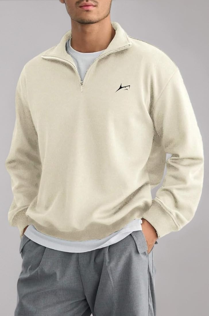 Buy PROSHARX Unisex-Adult Quarter Zip Style Regular Fit Sweatshirt