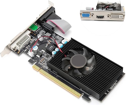 Miniatura 3 de Tarjeta de video para PC, tarjeta gráfica baja, chasis de tarjeta gráfica múltiple, tarjeta gráfica de escritorio tarjeta de video PCI eficiente