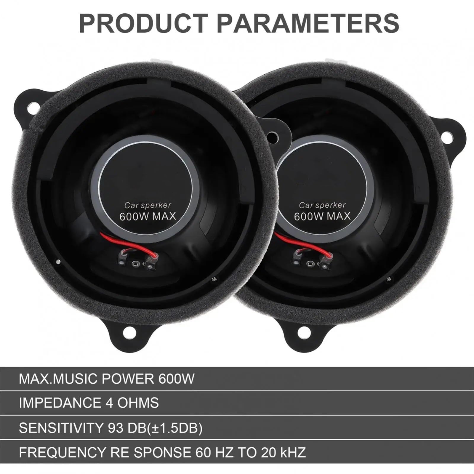 Car Enceinte Haut-parleurs Auto Musique