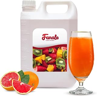 Fanale Premium Flavoring Concentrated Syrup for Bubble Tea 11 lb | Grapefruit Flavor Syrup | for Boba Tea, Smoothies, Slushes, Desserts | 11lb | SRP200