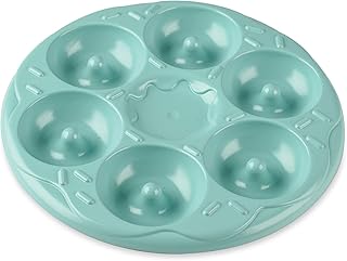 Nordic Ware Donut Bites Microwavable Pan, Six 1/8 Cup Cavities, Mint
