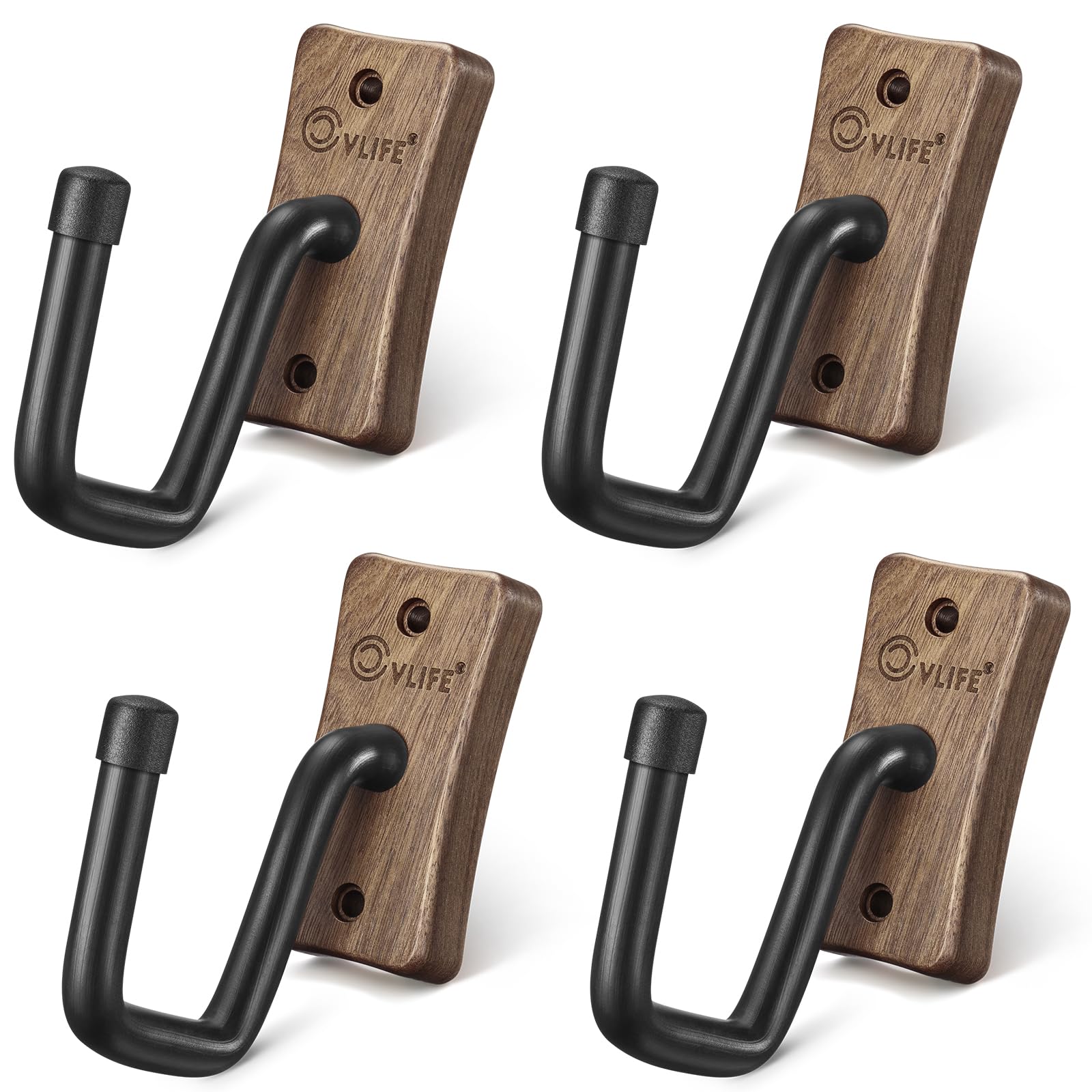 CVLIFE Gun Rack for Wall, Gun Hook Wall Mount, Shotgun Rifle Hanger Holder