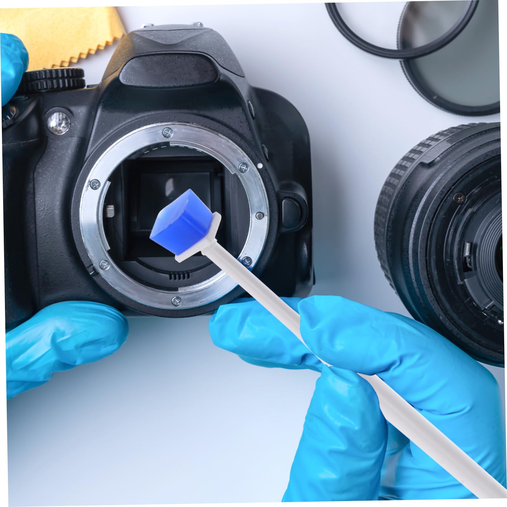 OSALADI 2pezzi Stick Di Pulizia Per Sensori Ccd Cmos Penna Gel Portatile Per Pulizia Lenti Fotocamera Accessorio Di Manutenzione Per Fotocamere Dslr e Mirrorless Rimozione Macchie Facile e