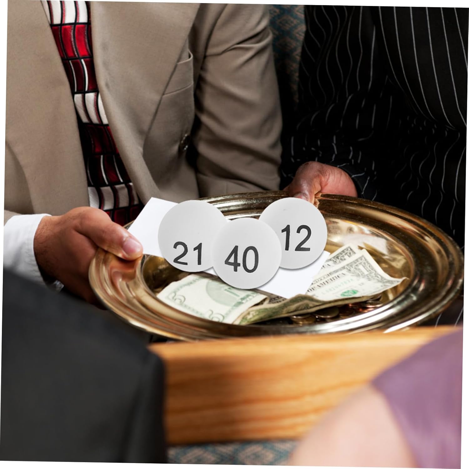 Totority 100pcs White Table Tennis Balls Pp Material Great for Pong Games Parties Decorations