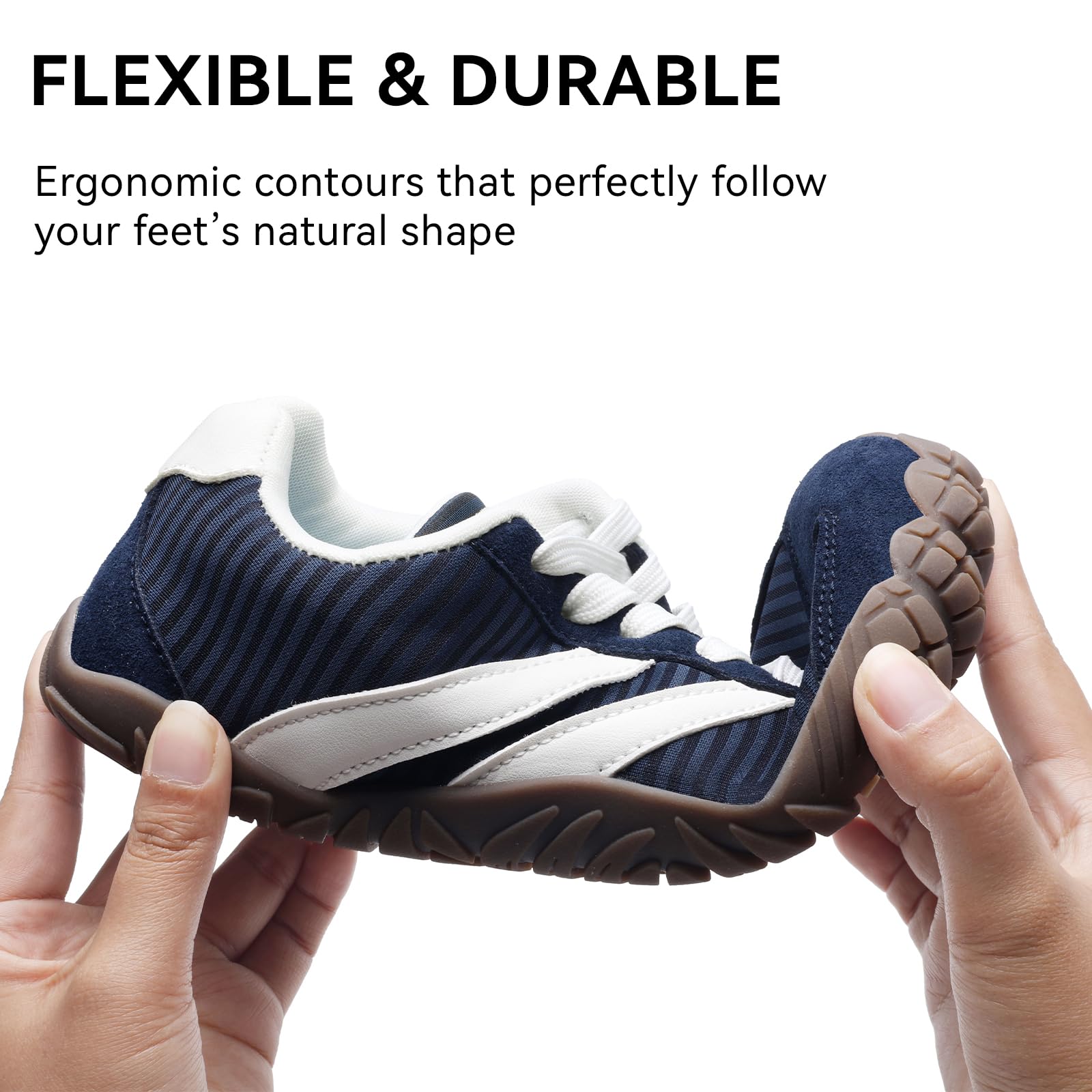 Barefoot Shoes Women Men - Wide Toe Box Sneakers Women Casual Tennis Shoe | Zero Drop Minimalist Trainers Hiking Walking Shoes | Lightweight Breathable Non-Slip Comfortable Fashion Sneakers Footwear — view 3