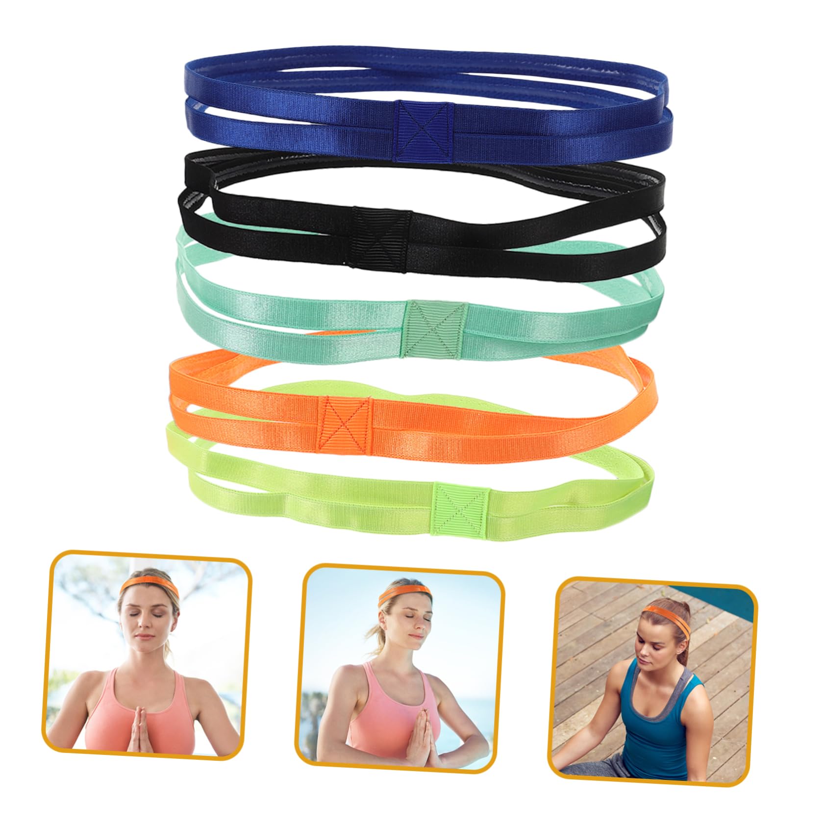BESPORTBLE Diadema Multifunción para El Sudor Diademas para Bebés Diademas para Ejercicios Banda para La Cabeza De Tela