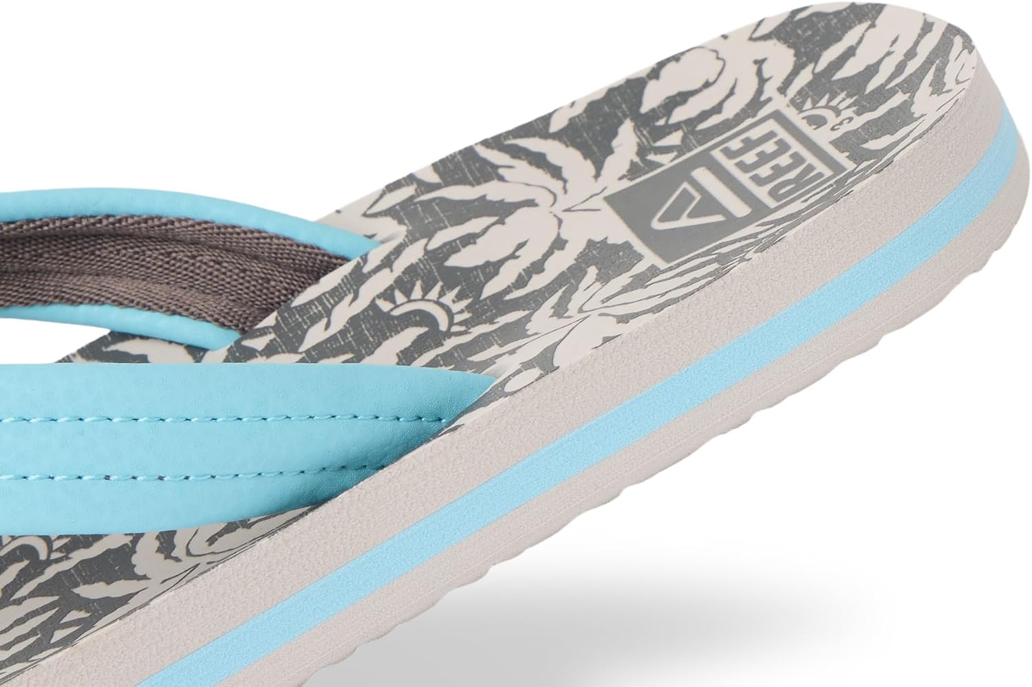 REEF Boys Kids Ahi Beach Flip Flop, Soft Cushion Footbed, Water Friendly
