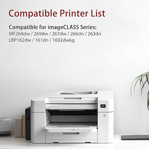 Vista 37 de 137 Cartucho de tóner de repuesto para Canon 137 CRG137 9435B001AA para usar con impresora ImageClass D570 LBP151dw MF216n MF236n MF232W MF227dw