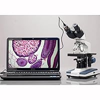 Vista 5 de AmScope 5.0 MP USB Still & Live Video Microscope Imager Digital Camera + Calibration Kit