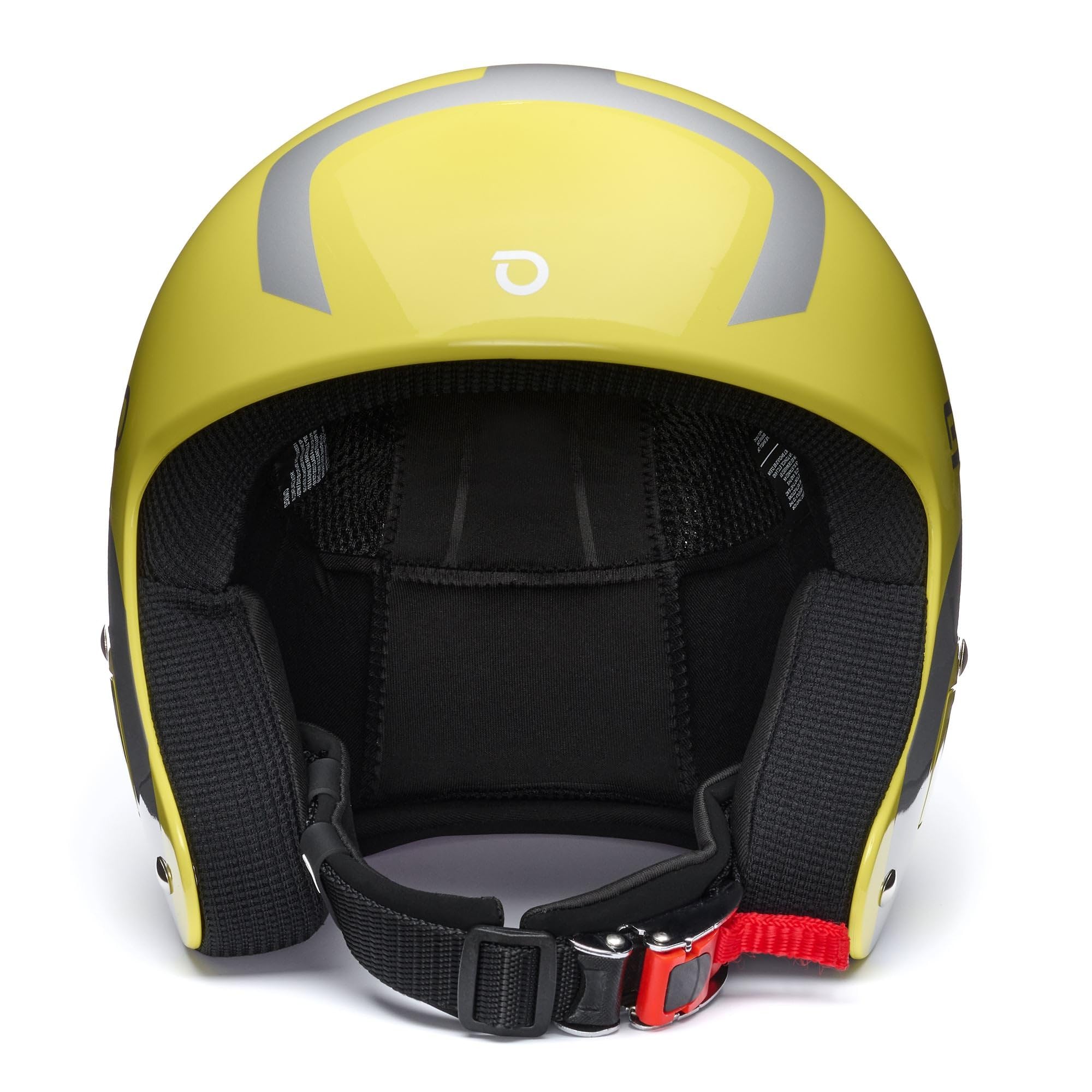 Briko, HELMET Unisex dla dorosłych, Shiny Barberry Yellow-Oslo Grey, 64