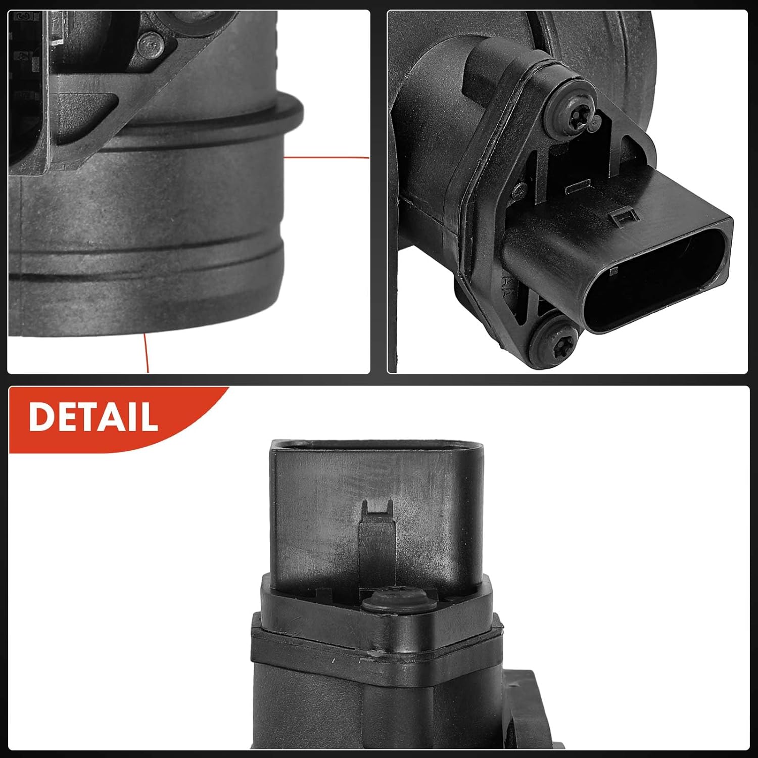 A-Premium Mass Air Flow Sensor Compatible with Volkswagen Jetta Golf 1999-2003 Beetle 1998-2003 L4 1.9L SOHC Diesel