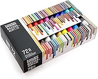 Vista 12 de Liquitex BASICS juego de 72 tubos de pintura acrílica, 22ml (0.74 onzas)