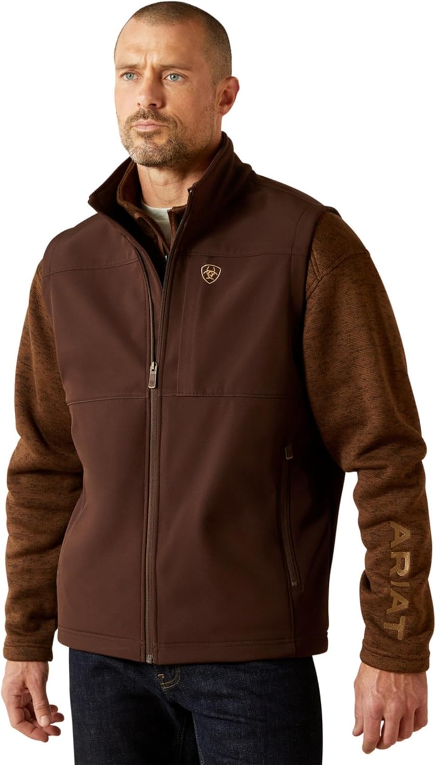 ARIAT mens Vernon Softshell Vest