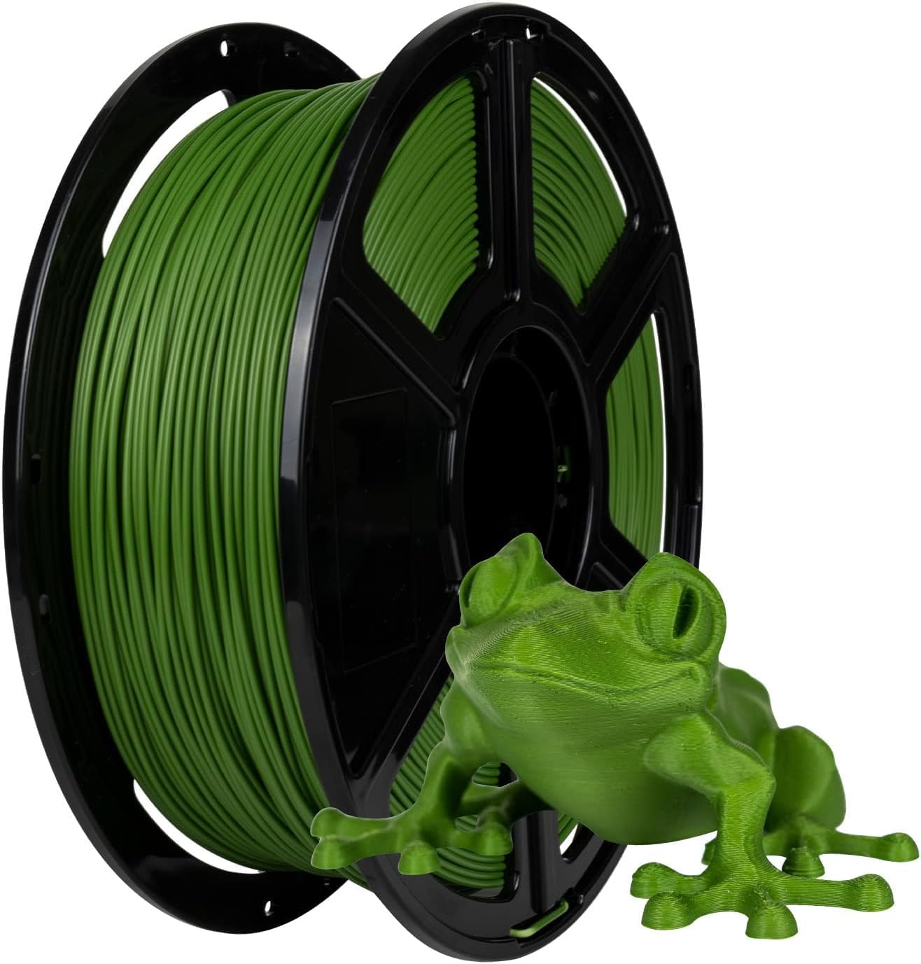 Flashforge PLA Matte Green Filament 1.75 mm Accuracy +/- 0.02mm-image-11
