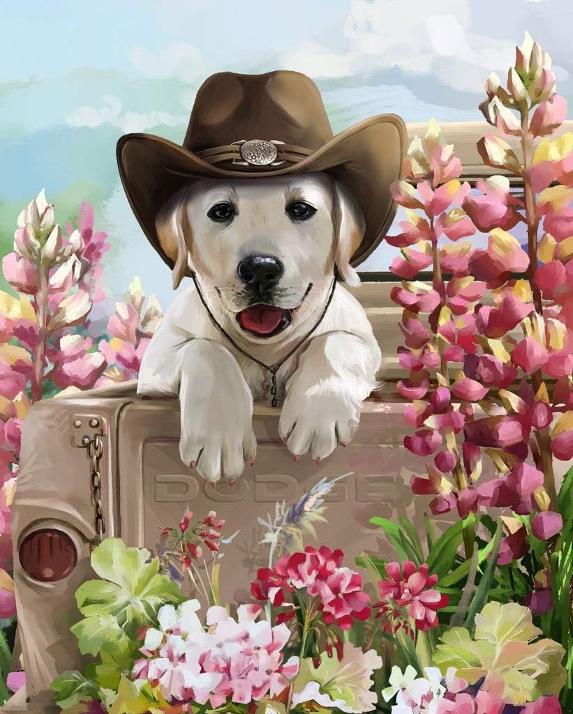 500PCS Dog Jigsaw Puzzle Puppy for Kids Adults, Intellectual Educational Game Learning Decompression, Art Project for Home Wall Decor
