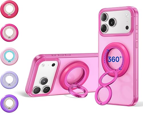 Miniatura 31 de SYNCWIRE para MagSafe Agarre para Teléfono, Rotación 360° Agarre Magnético para Teléfono Celular Soporte de Anillo Magnético Atril Soporte de Anillo