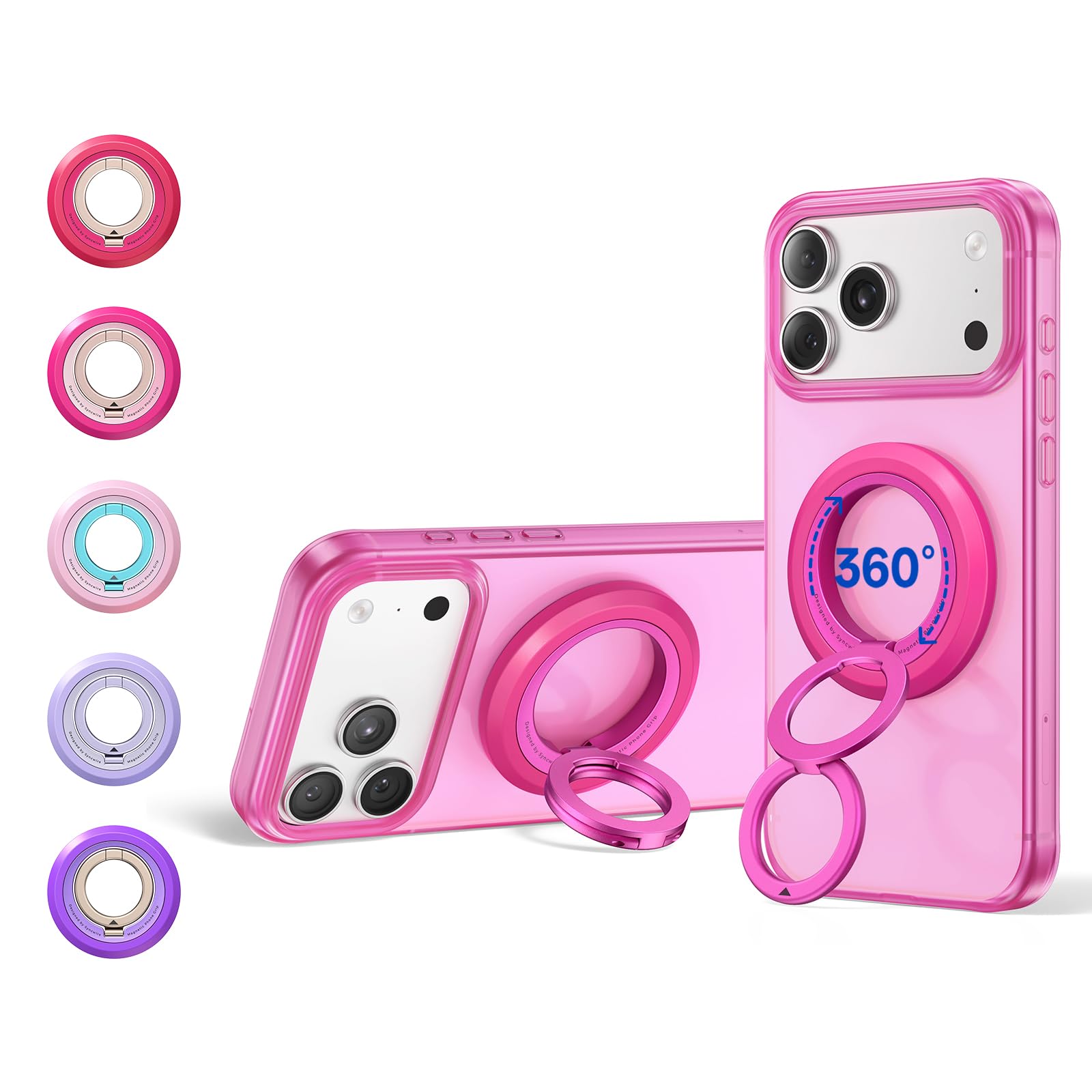 SYNCWIRE for MagSafe Phone Grip, Valentine's Galentine's Day Birthday Gifts for Her Women Mom Girlfriend Best Friends Sister Wife Teen Girl Magnetic