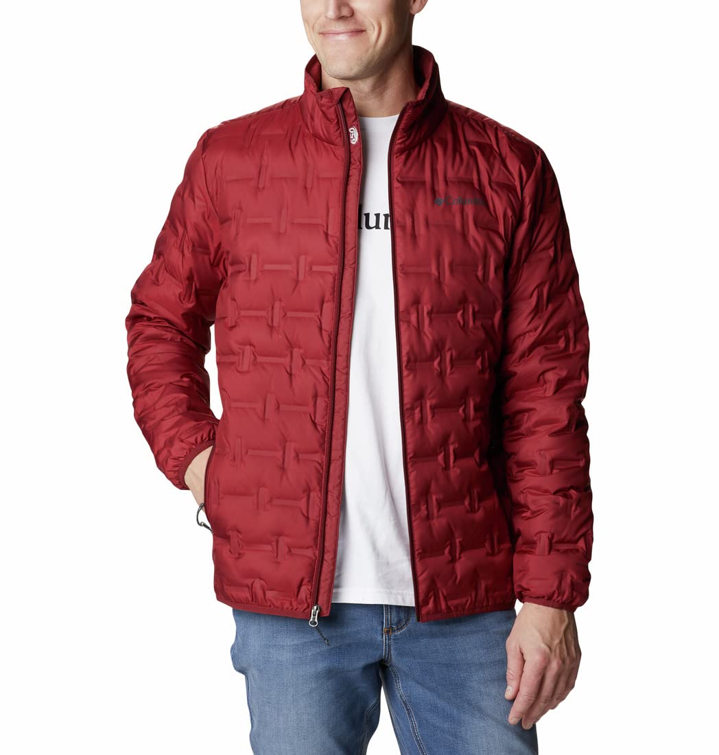 Men Polyester Standard Length Omni-Heat Reflective Delta Ridge Hiking and Trekking Down Jacket