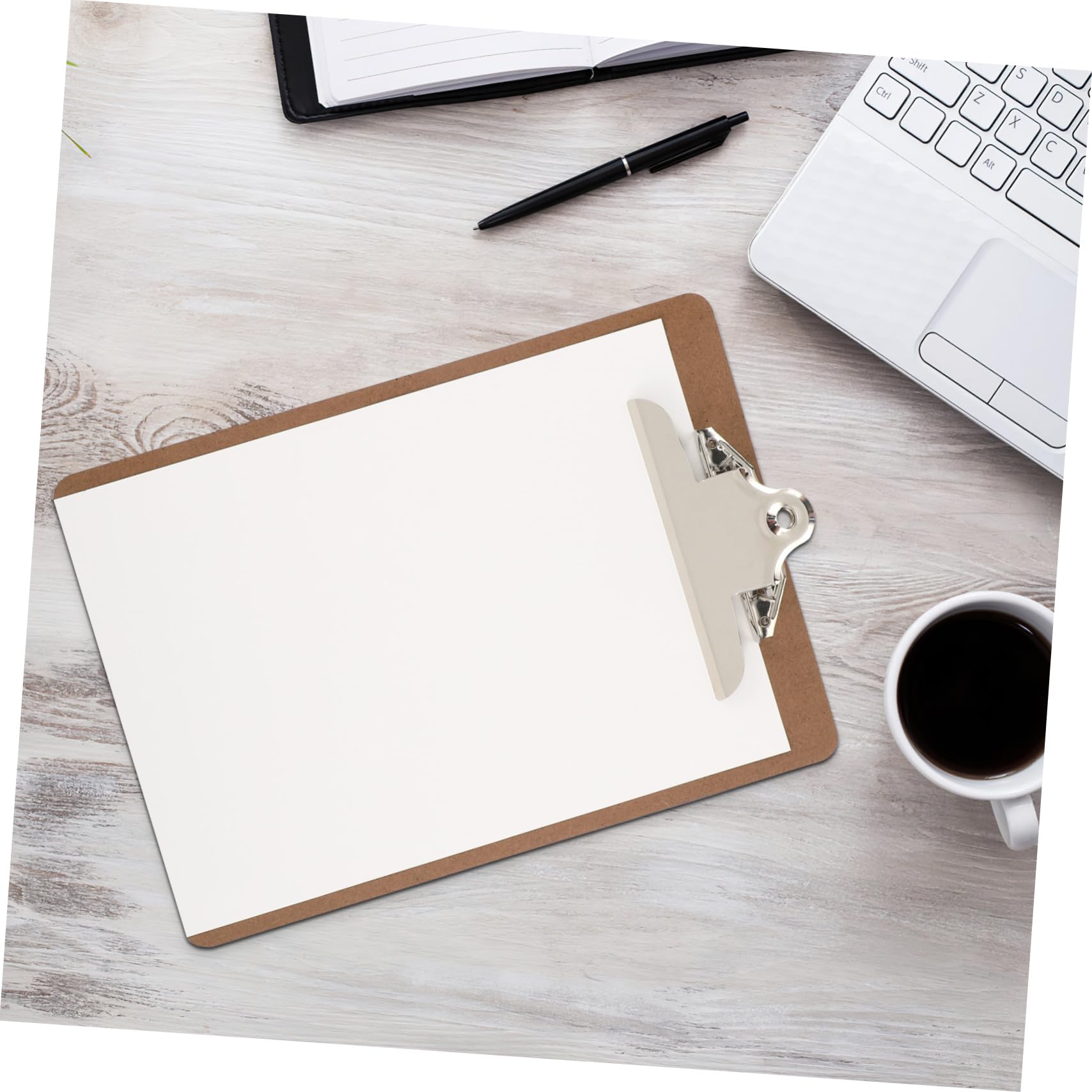 6pezzi Lavagne Portadocumenti Clipboards Per Scrittura e Disegno Superficie Piatta e Resistente Per Ufficio e Scuola Clip Robusta Per Documenti Sicuri
