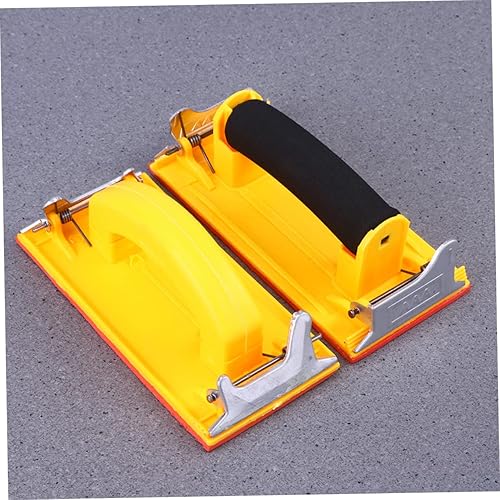 Miniatura 3 de Uonlytech Soporte para papel de lija con asa, herramienta ligera para lijar a mano contorneada para proyectos de paneles de yeso y placas de yeso