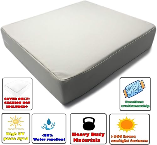 Miniatura 6 de CozyLounge - Funda de cojín para silla de patio, impermeable y resistente a los rayos UV