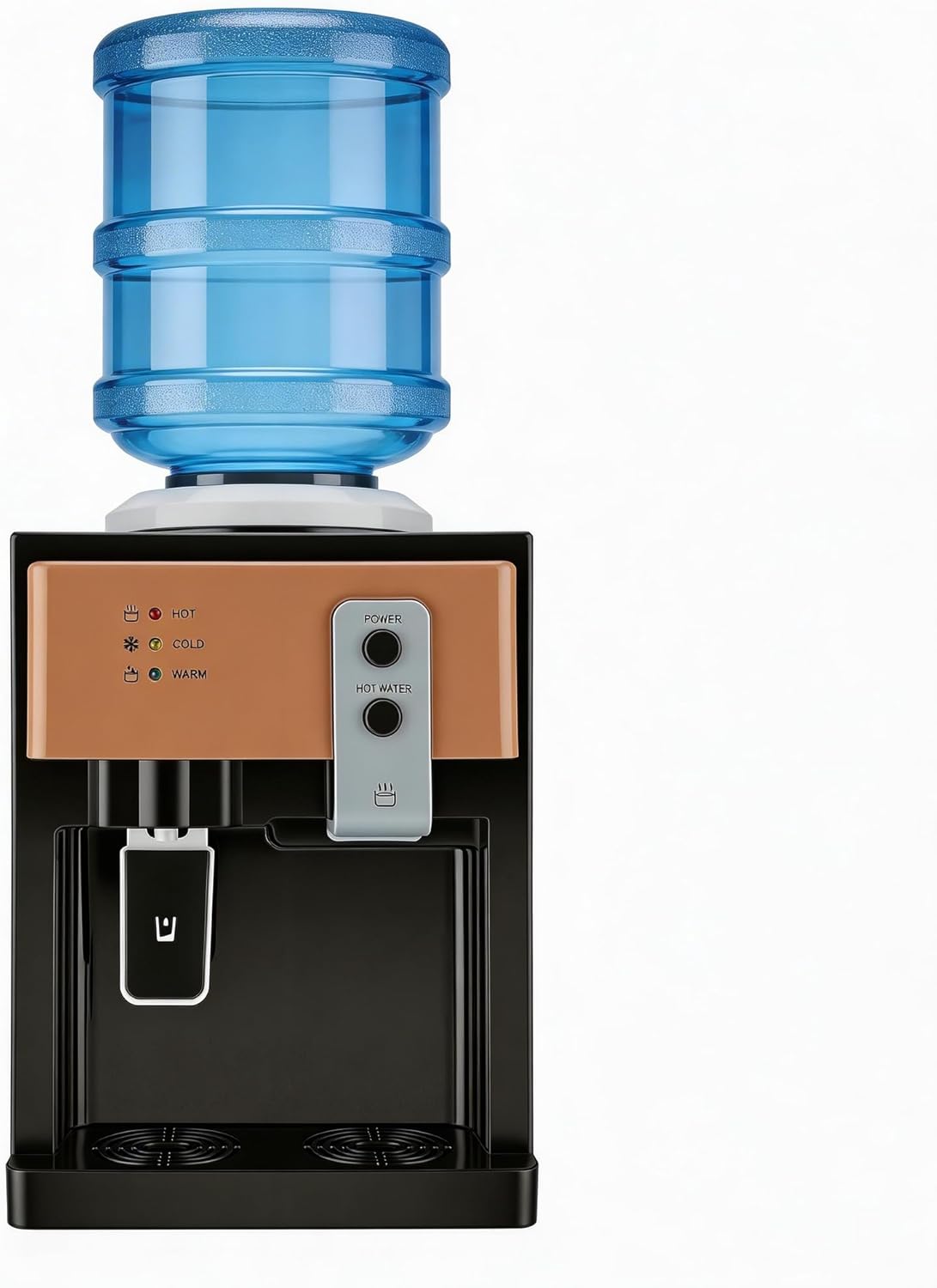 Water Cooler Dispenser 5 Gallon Bottle Top Loading Dispenser Hot and Cold Water for Offices Home