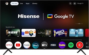 Hisense 75-Inch Class A6 Series 4K UHD Smart Google TV with Alexa Compatibility, Dolby Vision HDR, DTS Virtual X, Sports & Game Modes, Voice Remote, Chromecast Built-in (75A6H)