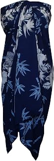 Sarong Women Bamboo Tree Printed Beach Swimsuit Wrap One Size Pareo