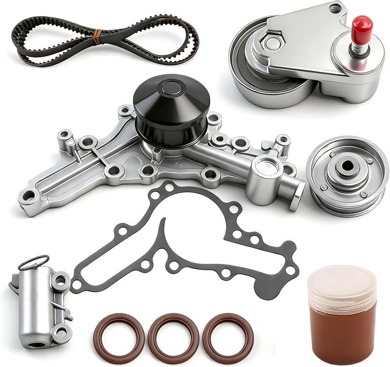 Kit de correia dentada com bomba d’água DWLDMLWC para Mitsubishi Outlander V6 3.0L 2007–2020 – Conjunto completo
