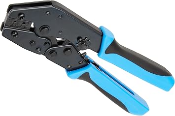 Multicomp HT-225D Ratchet Crimping Tool with 30 AWG to 18 AWG Wire Size,Blue and Black