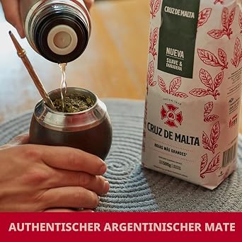 Argentine Mate Tea with Stems Cruz de Malta 1 kg
