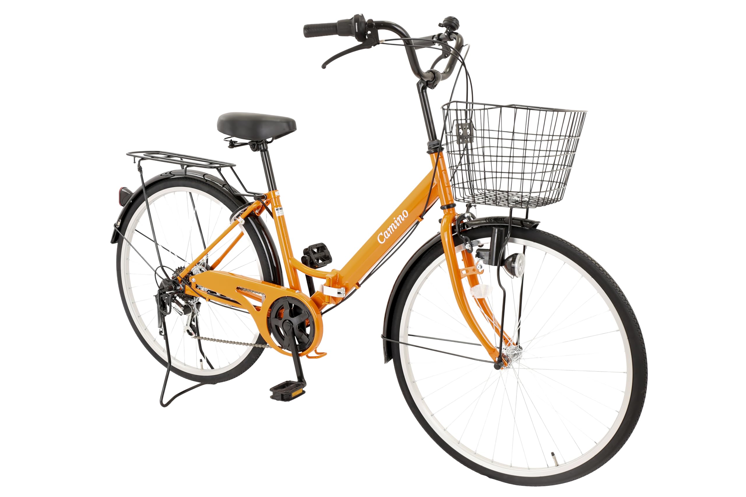 Amazon | 自転車 26インチ 折りたたみ ママチャリ シティサイクル