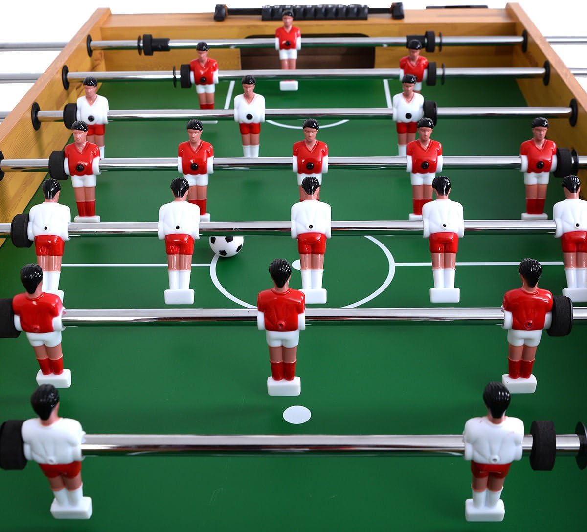 New Foosball Soccer Table 48" Competition Sized Arcade Game Room Hockey Family Sport