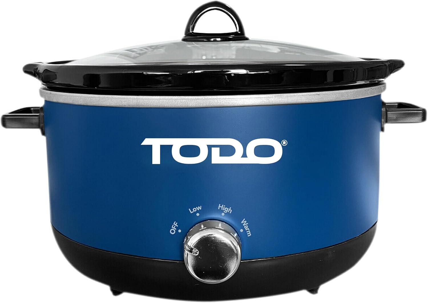 TODO 3.5L Stainless Steel Slow Cooker Removable Ceramic Bowl Slow