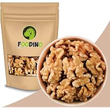 FOODINO 1kg Walnuss ganz naturbelassen ohne Schale aus Chile