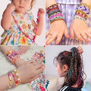 Vivifying 100M Bracelet String, 1mm Elastic for Bracelet Making, Elastic Cord for Jewelry, Necklace Making and DIY (Rainbow)