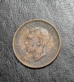 عملة قديمة نادرة فارثينج انجليزي الملك جورج السادس 1946 م النادرة و الشحيحة