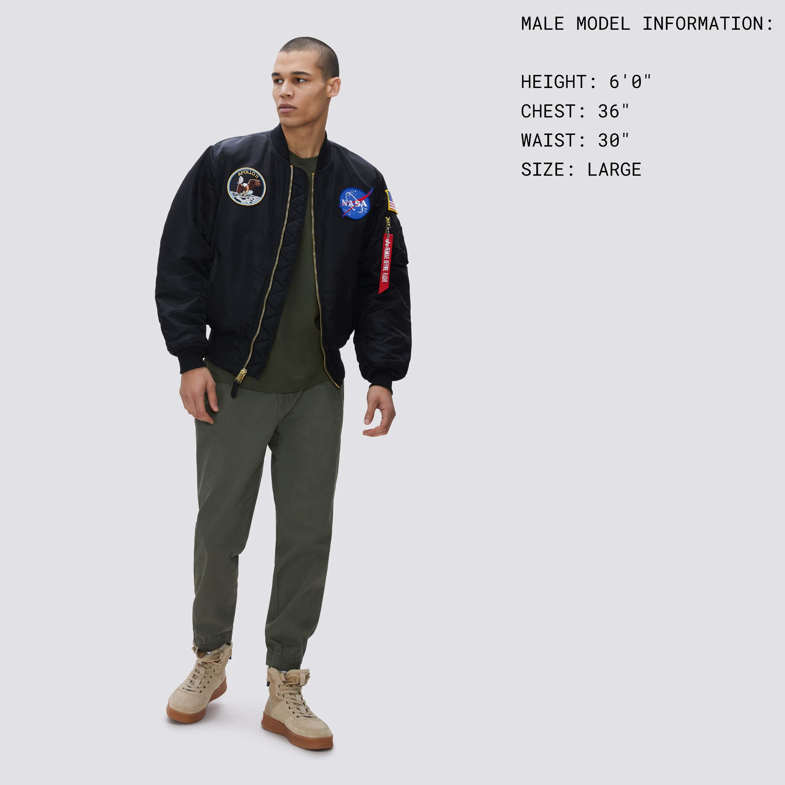 Alpha Industries Men's Apollo...B003SGX04G | Encarguelo.com